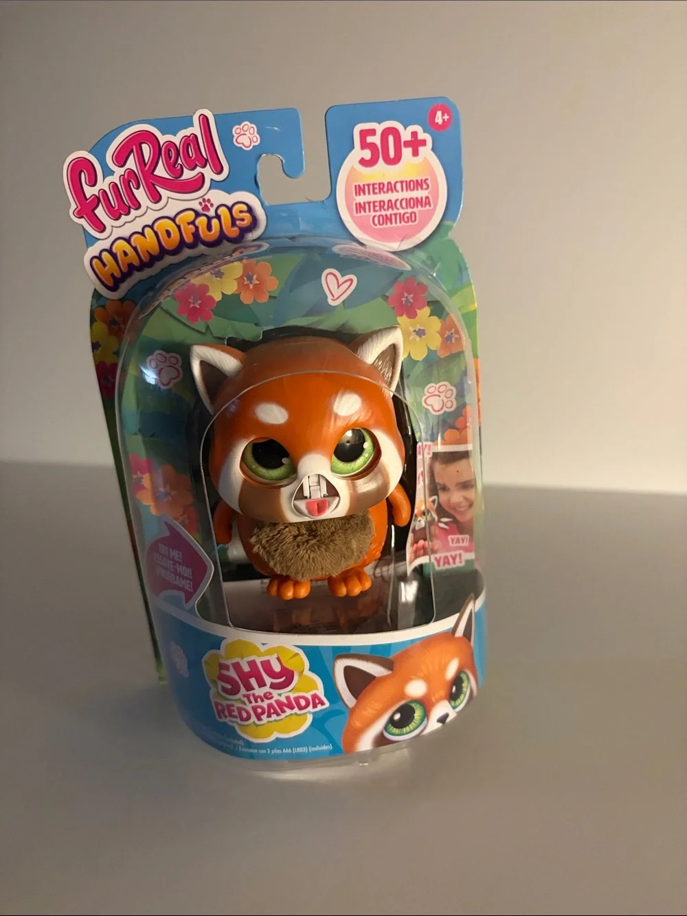Shy the Red Panda Interactive Pet - Orange & Cream